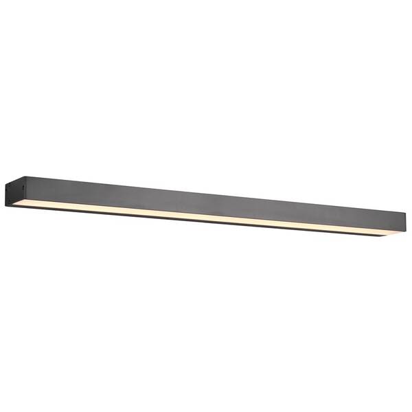 Podlinkové svítidlo TRIO Rocco, 90 cm černé

