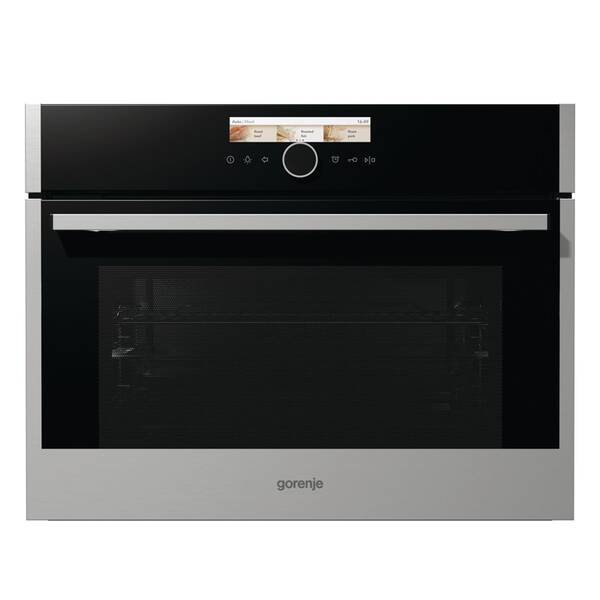 Kompaktní trouba Gorenje BCM598S18X MultiUse černá/nerez


