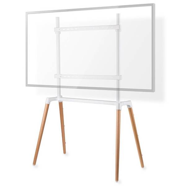 Stojan pro TV Nedis pro úhlopříčku 60"-75'', nosnost 40kg bílý

