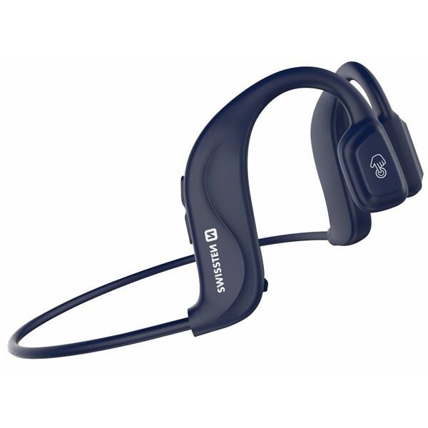 Sluchátka Swissten Bone Conduction modrá

