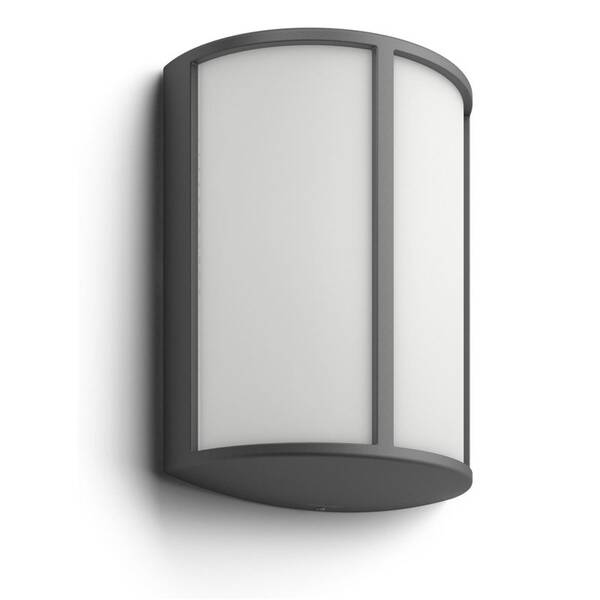 Nástěnné svítidlo Philips Stock, LED - antracitové 

