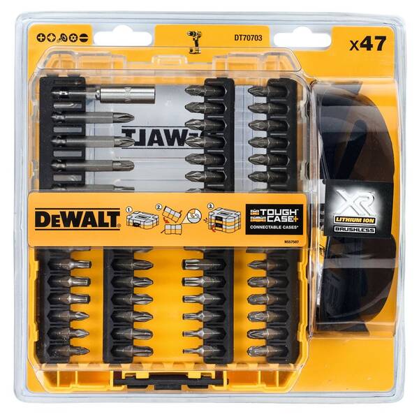 Sada bitů Dewalt DT70703 (47 ks) 

