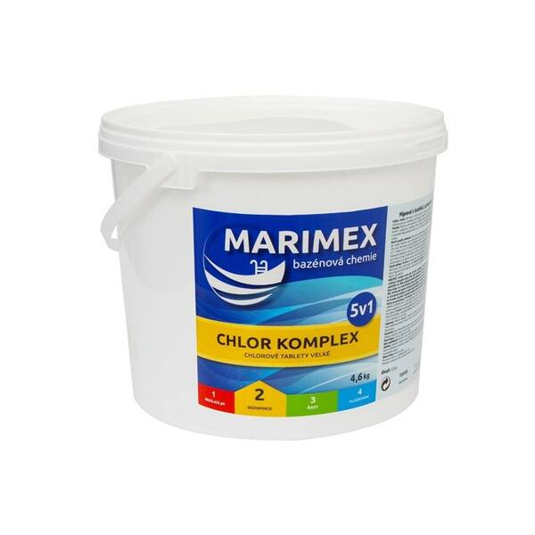 Bazénová chemie Marimex Komplex 5v1 4,6 kg 

