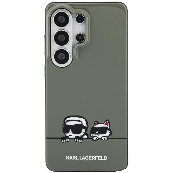 Kryt na mobil Karl Lagerfeld IML K&CH Peekaboo Logo Magnetic na Samsung Galaxy S26 Ultra černý

