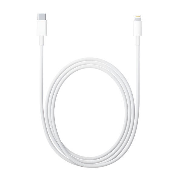 Kabel Apple USB-C / Lightning, 2m bílý

