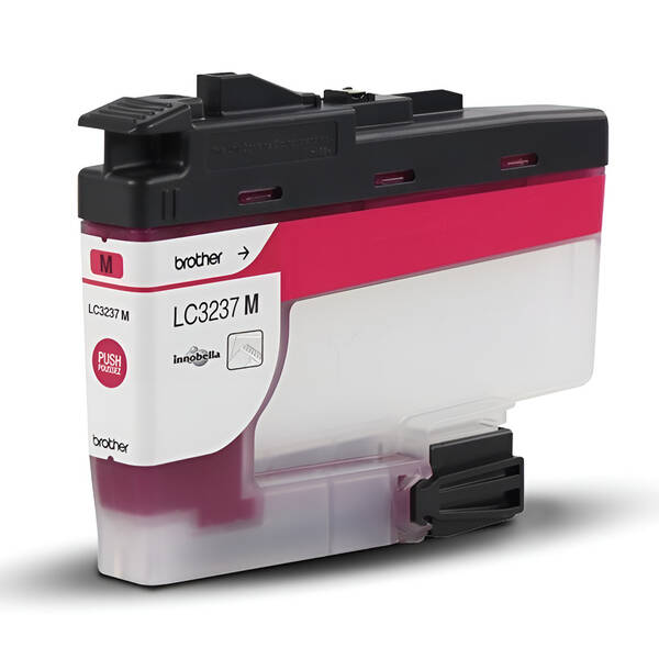 Inkoustová náplň Brother LC-3237M, 1500 stran purpurová

