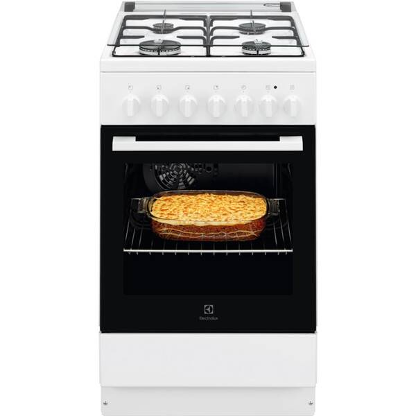 Kombinovaný sporák Electrolux LKK520002W bílý

