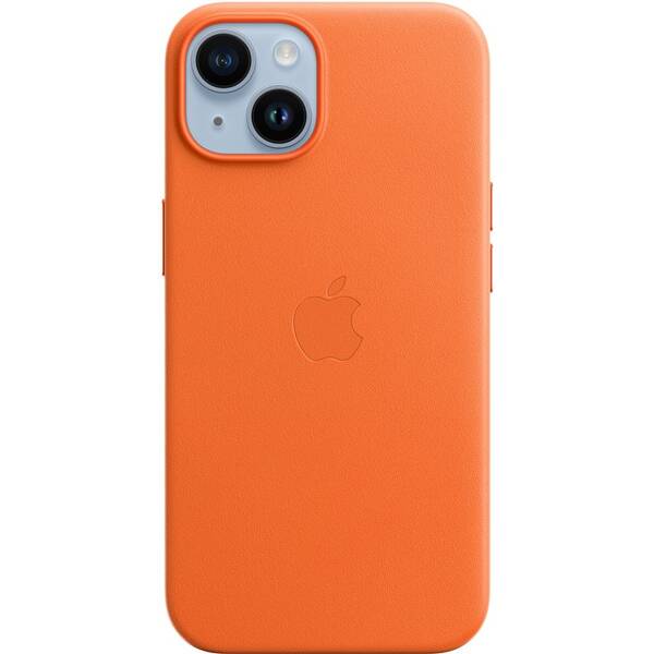Kryt na mobil Apple s MagSafe pro iPhone 14 - oranžový 

