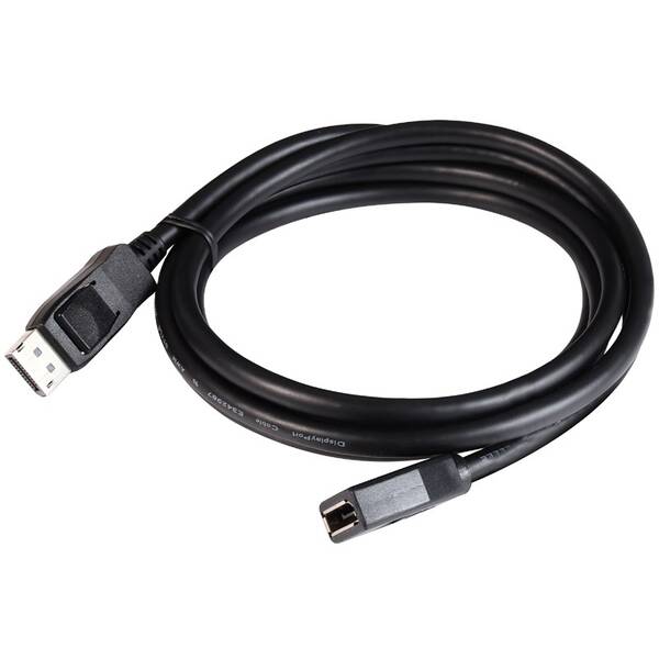 Kabel Club3D DisplayPort 1.4 HBR3 8K60Hz nebo 4K144Hz prodlužovací, M/F, 2m černý

