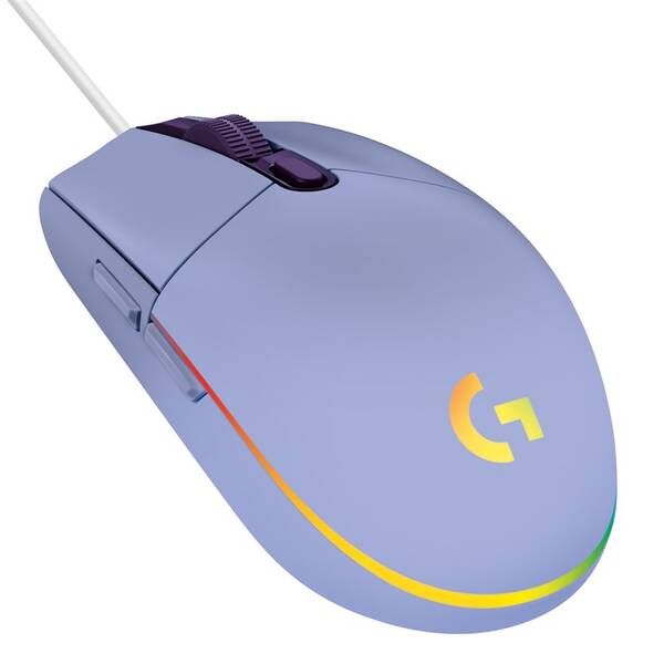 Myš Logitech G102 Lightsync fialová


