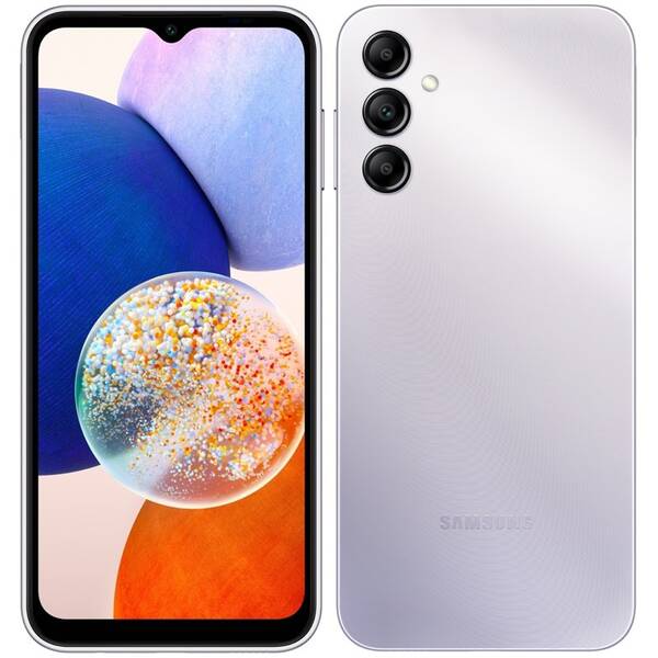 Mobilní telefon Samsung Galaxy A14 5G 4 GB / 128 GB stříbrná barva
