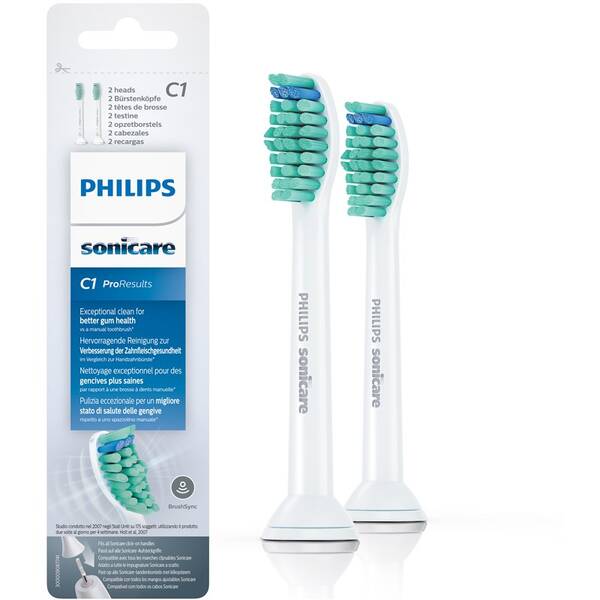 Náhradní hlavice Philips HX6012/07 (2 ks) bílá

