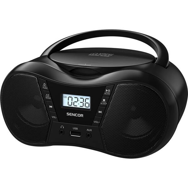 Radiopřijímač s CD Sencor SPT 2300 černý

