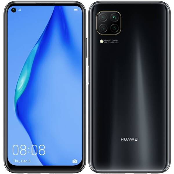 Mobilní telefon Huawei P40 lite (HMS) - Midnight Black 

