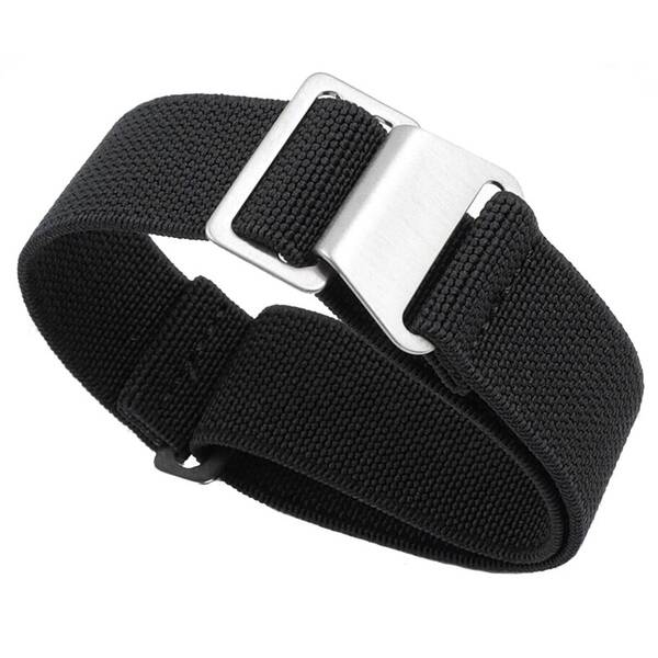 Řemínek RhinoTech univerzální nylonový tah Quick Release 20mm černý

