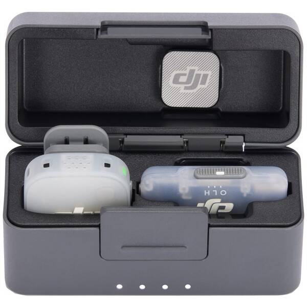 Mikrofon DJI Mic Mini 2 (1 TX + 1 Mobile RX + Charging Case) černý/bílý

