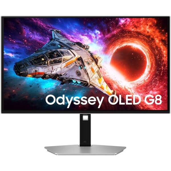 Herní monitor Samsung Odyssey G8 (G80SH) stříbrný

