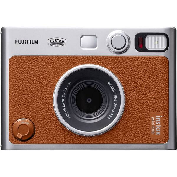 Instantní fotoaparát Fujifilm Instax mini EVO hnědý


