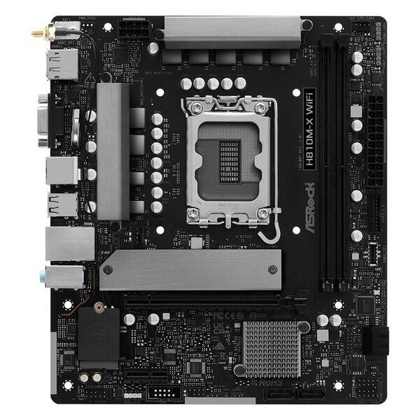 Základní deska ASRock H810M-X WiFi černá

