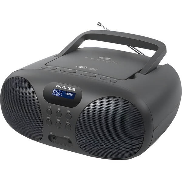 Radiopřijímač DAB+/CD MUSE M-208DB černý

