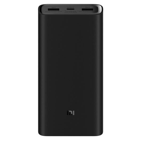 Powerbanka Xiaomi Mi 50W 20000mAh černá

