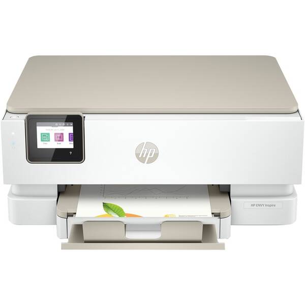 Tiskárna multifunkční HP ENVY Inspire 7220e, služba HP Instant Ink bílá/béžová

