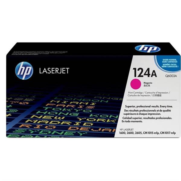 Toner HP 124A, 2 000 stran purpurový

