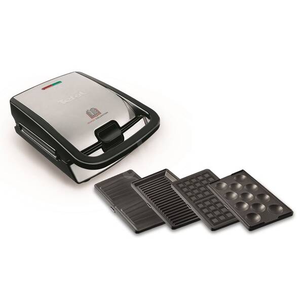 Sendvičovač Tefal SW854D16 černý/chrom

