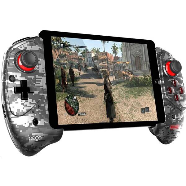 Gamepad iPega 9083A Wireless Extending Game Controller pro Android/iOS šedý

