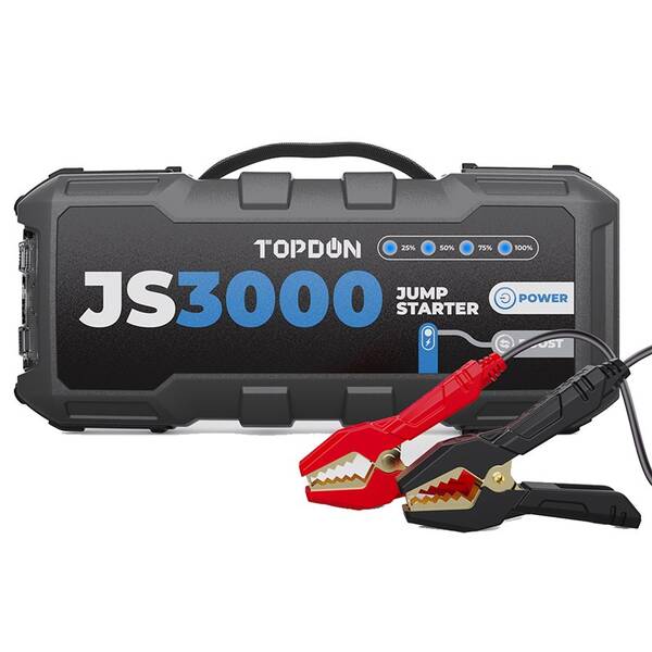 Startovací box Topdon Car Jump Starter JumpSurge 3000, 24000 mAh černé

