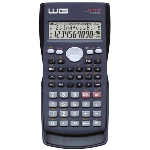 Kalkulačka WG WG2 MathMaster Pro šedá

