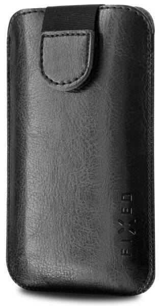 Pouzdro na mobil flipové FIXED Soft Slim 5XL+ (vhodné pro 5,2" - 5,7") černé

