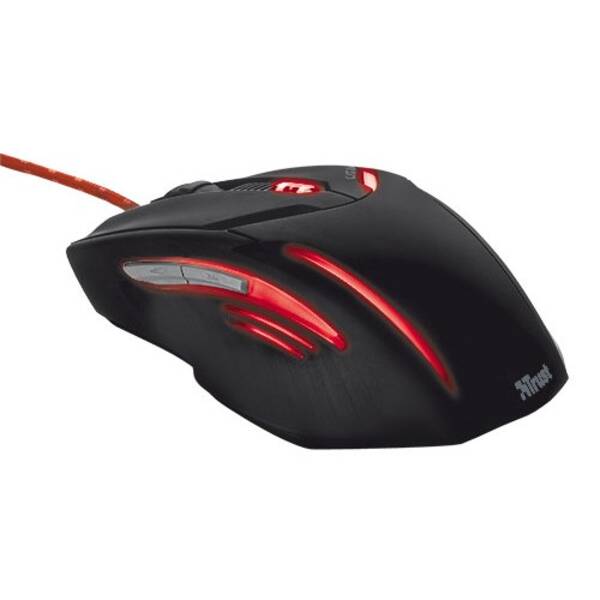 Myš Trust GXT 152 Gaming Illuminated černá/červená

