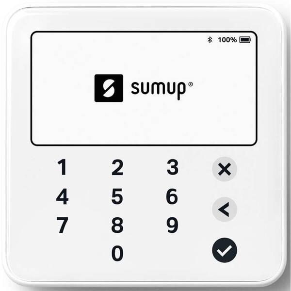 Platební terminál SumUp SOLO Lite bílý


