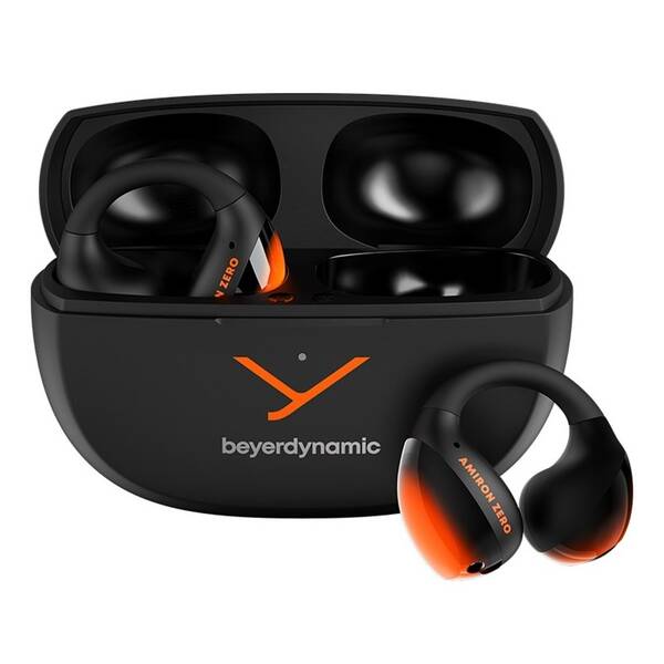 Sluchátka Beyerdynamic Amiron Zero Bluetooth Open-Ear Clip černá/oranžová

