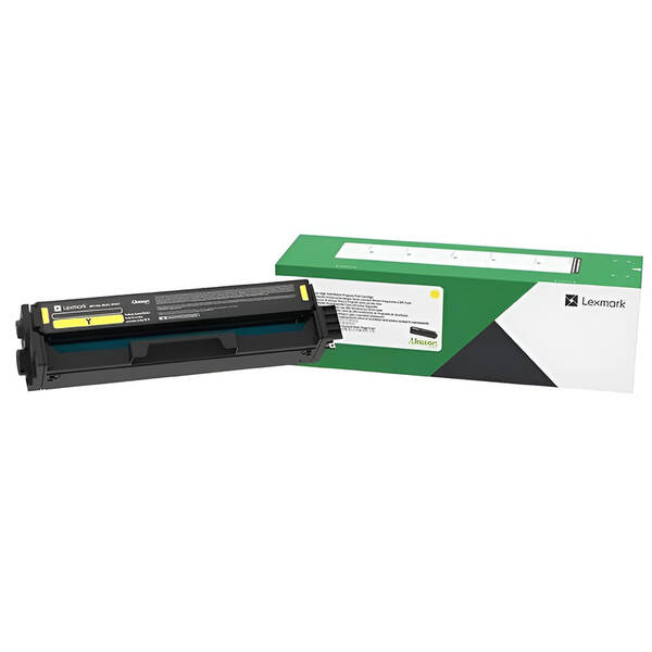 Toner Lexmark C3220Y0, 1500 stran, pro C3224dw, C3326dw, MC3224 žlutý

