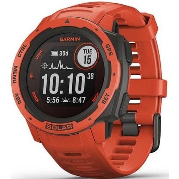 Chytré hodinky Garmin Optic červené

