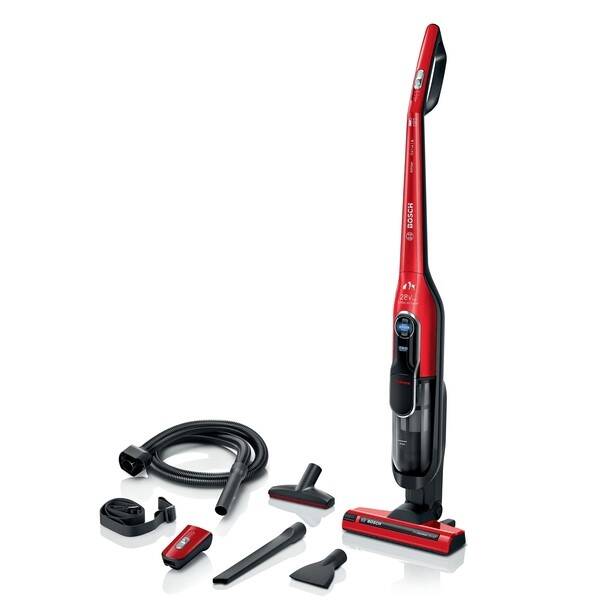 Tyčový vysavač Bosch BCH86PET2 Athlet ProAnimal 28Vmax, Serie 6 červený

