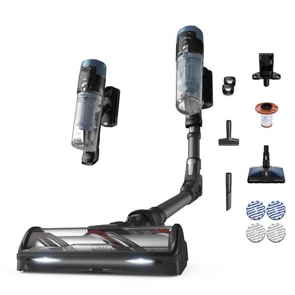 Tyčový vysavač Rowenta RH9BC1WO X-Force Flex 14.80 Aqua Auto 4v1 modrý

