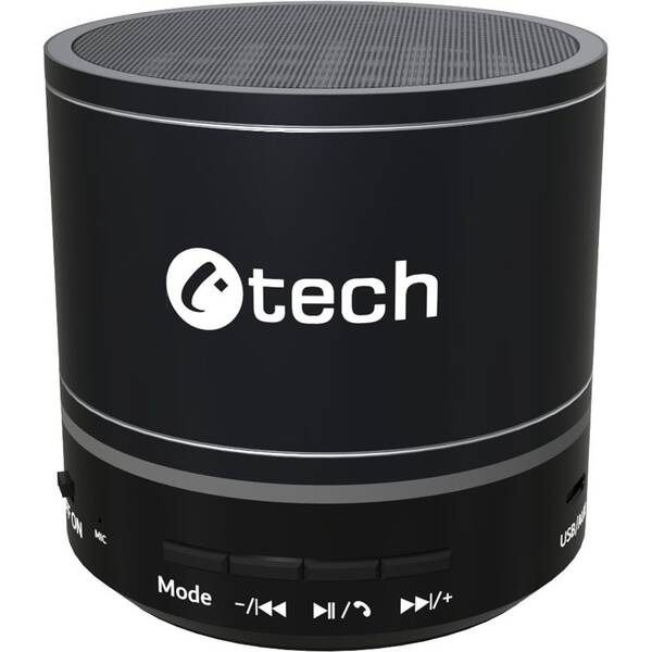 Přenosný reproduktor C-Tech SPK-08 černý

