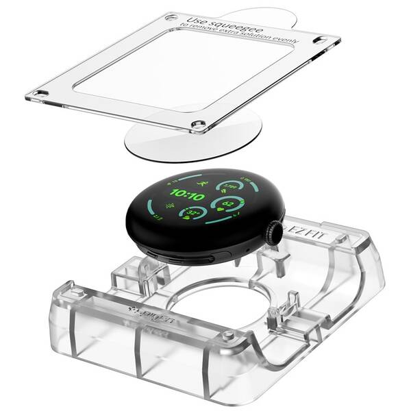 Ochranná fólie Spigen EliteShield EZ Fit na Google Pixel Watch 4/3 (41mm) (2 ks) 

