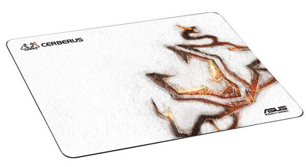 Podložka pod myš Asus Gaming Pad, 40 x 30 cm bílý

