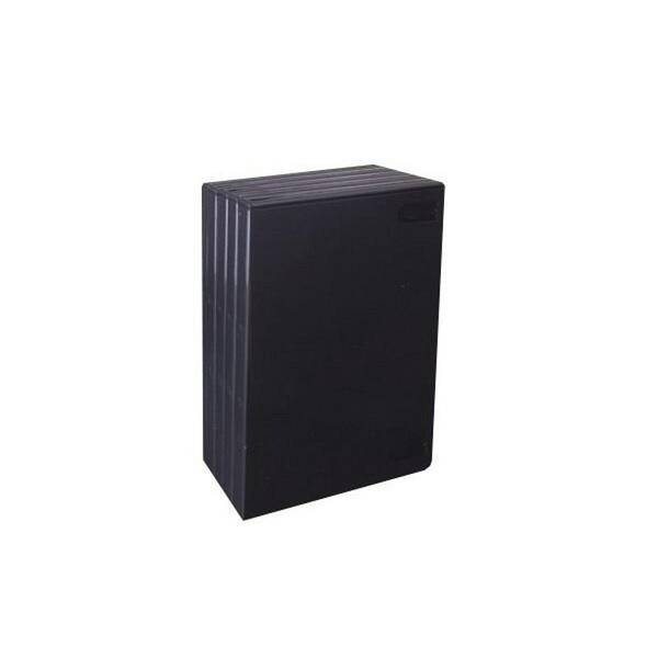 Box na CD/DVD OEM DVD 14 mm, 5 ks černý

