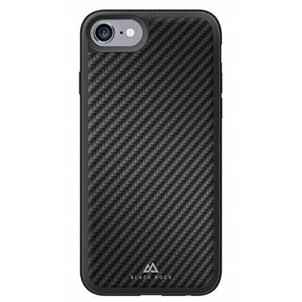Kryt na mobil Black Rock Flex Carbon Case na Apple iPhone 6/6s/7/8 černý

