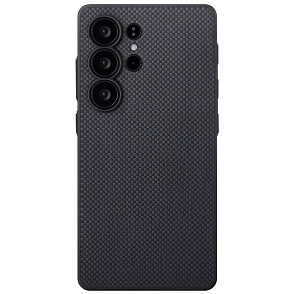 Kryt na mobil Pitaka PIN Button na Samsung Galaxy S25 Ultra černý/šedý

