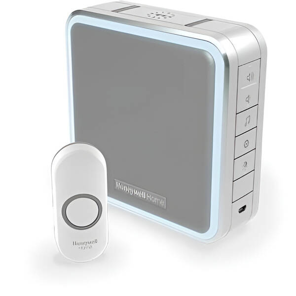 Zvonek bezdrátový Honeywell DC915NG Series 9, 200m, 8 melodií, na baterie 

