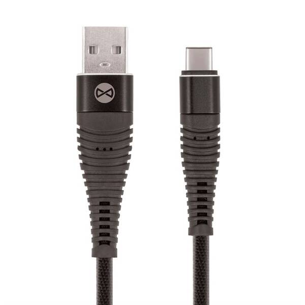 Kabel Forever USB/USB-C, 1m černý

