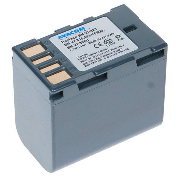 Baterie Avacom JVC BN-VF808, VF815, VF823 Li-Ion 7.2V 2400mAh 17.3Wh 

