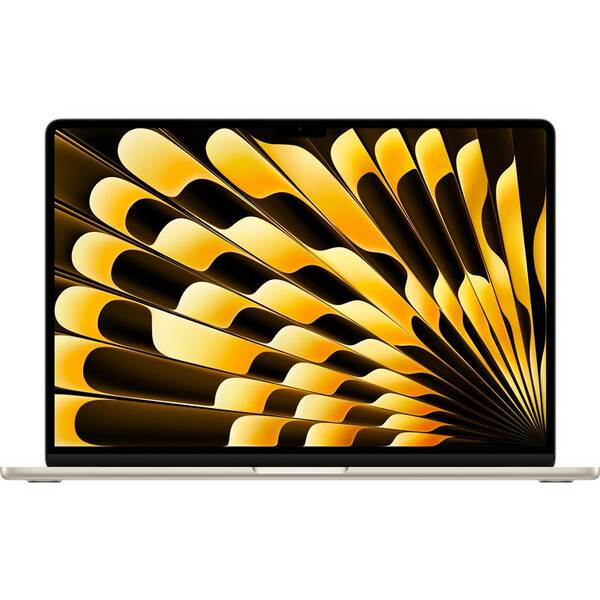 Notebook Apple 15" M4 10× GPU, 24GB, 512GB - hvězdně bílý CZ 

