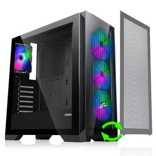 Case Evolveo Ptero Q2+ černá

